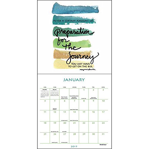 2016 Live Boldly by Mary Anne Radmacher Wall Calendar thumbnail