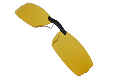 Custom Polarized Clip on Sunglasses for Oakley HALFSHOCK OX3119 3119 (Yellow) - Night Vision thumbnail