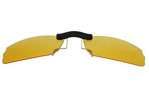 Custom Polarized Clip on Sunglasses for Oakley HALFSHOCK OX3119 3119 (Yellow) - Night Vision thumbnail
