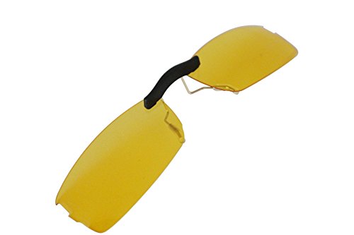 Custom Polarized Clip on Sunglasses for Oakley HALFSHOCK OX3119 3119 (Yellow) - Night Vision thumbnail