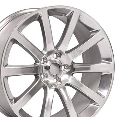 OE Wheels 20 Inch Fits Chrysler 300 Challenger SRT8 Charger SRT8 Magnum 300 SRT Style CL02 Polished 20x9 Rim Hollander 2253