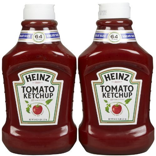 Heinz Squeeze Ketchup, 64 Oz, 2 Pk by Heinz