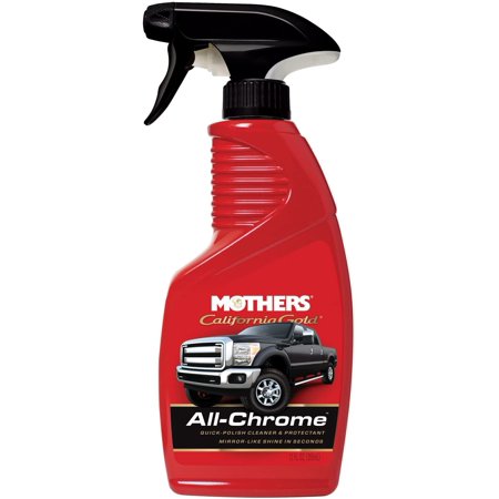 Mothers 05222-6-6PK California Gold All Chrome Polish - 12 Fl. Oz  (Pack of 6)