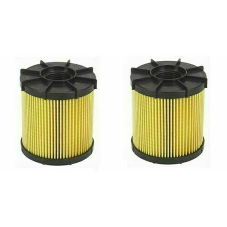 2 PACK Marpac 7-6858 Qwick View Filter Fuel Water Separator 10 Micron 7-6862