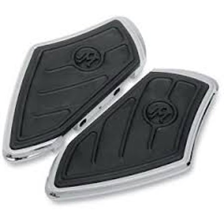 Performance Machine Contour Floorboards Rear Chrome (0036-1001-CH)