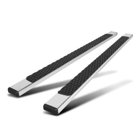 Chrome Running Board 5  Side Step/Nerf Bar for 99-16 Ford F350/F450 SD Crew Cab 00 01 02 03 04 05 06 07 08 09 10 11 12 13 14 15 Fits Select: 1999-2016