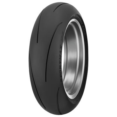 Dunlop Sportmax Q4 Rear Motorcycle Tire 180/55ZR-17 (73W) for Yamaha FZ-09 2014-2017