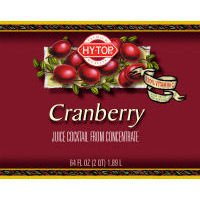 Hy TOP Cranberry Juice Cocktail, 64 Oz (Case of 8)