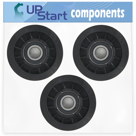 3-Pack 690409MA Idler Pulley Replacement for Stiga 1136-0289-01 - Compatible with 506793202 GX20287 Pulley