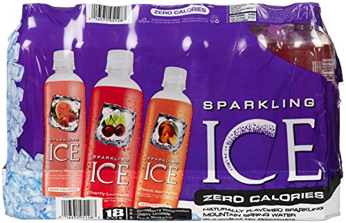 Sparkling IceÃ‚Â® Cherry Limeade/Strawberry Watermelon/Peach Nectarine Sparkling Water 17 Fl. Oz. Bottles, 18 Pack