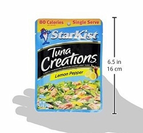 Starkist Tuna Creations Variety Pack, 2.6-Ounce Pouch, 5 Flavors, 12 Pouches of Each Flavor, 60 Pouches Total thumbnail