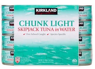 Kirkland Signature Chunk Light Skipjack Tuna in Water (1 Pack (48 - 7oz Cans))
