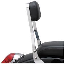 Cobra Square Mini 11  Chrome Sissy Bar Passenger Backrest (02-4962)