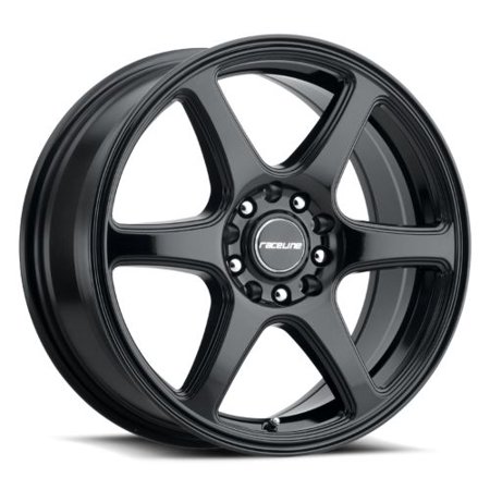 Raceline 146B-MATRIX 14  Cast Aluminum Wheel  MATRIX GLOSS BLACK 14X5.5 5X100/5X114.3 +35mm