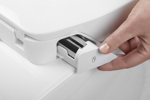 KOHLER 5588-0 Purefresh Elongated Nightlight, Grip-Tight Bumpers, Quiet-Close Release Hinges, Quick-Attach Hardware, No Slam Toilet Seat, White thumbnail