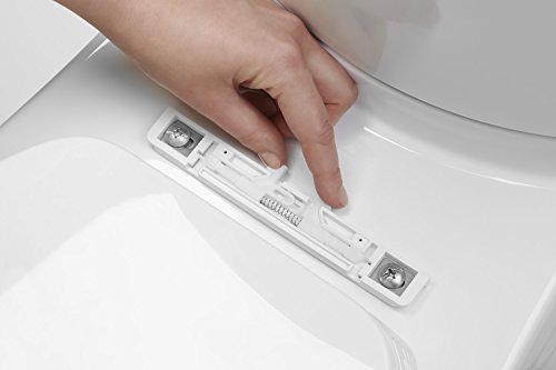 KOHLER 5588-0 Purefresh Elongated Nightlight, Grip-Tight Bumpers, Quiet-Close Release Hinges, Quick-Attach Hardware, No Slam Toilet Seat, White thumbnail