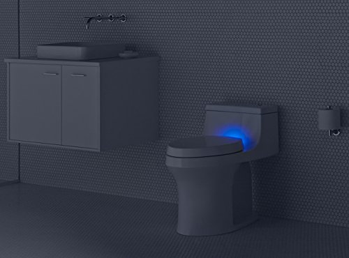 KOHLER 5588-0 Purefresh Elongated Nightlight, Grip-Tight Bumpers, Quiet-Close Release Hinges, Quick-Attach Hardware, No Slam Toilet Seat, White thumbnail