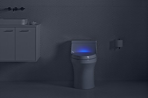 KOHLER 5588-0 Purefresh Elongated Nightlight, Grip-Tight Bumpers, Quiet-Close Release Hinges, Quick-Attach Hardware, No Slam Toilet Seat, White thumbnail