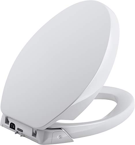 KOHLER 5588-0 Purefresh Elongated Nightlight, Grip-Tight Bumpers, Quiet-Close Release Hinges, Quick-Attach Hardware, No Slam Toilet Seat, White thumbnail