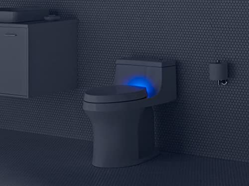 KOHLER 5588-0 Purefresh Elongated Nightlight, Grip-Tight Bumpers, Quiet-Close Release Hinges, Quick-Attach Hardware, No Slam Toilet Seat, White thumbnail