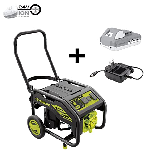 Power Joe 4100-Watt/3300-Watt Portable Propane Generator W/ Cover  2.0-Ah Battery & Charger thumbnail