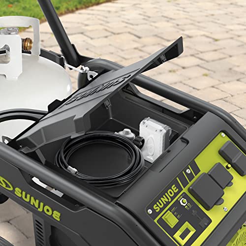 Power Joe 4100-Watt/3300-Watt Portable Propane Generator W/ Cover  2.0-Ah Battery & Charger thumbnail