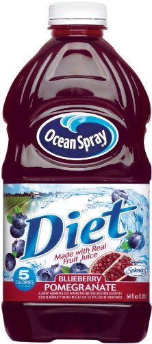 Diet Blueberry Pomegranate Juice Drink from Concentrate, Blueberry Pomegranate