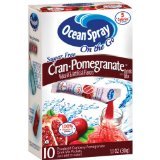 Ocean Spray Cranberry Pomegranate Sugar Free Powdered Drink Mix, 10-Count Pouches (Pack of 4)