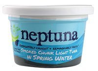 Neptuna Smoked Chunk Tuna in Spring Water, 5.64 Oz (Pack of 12)