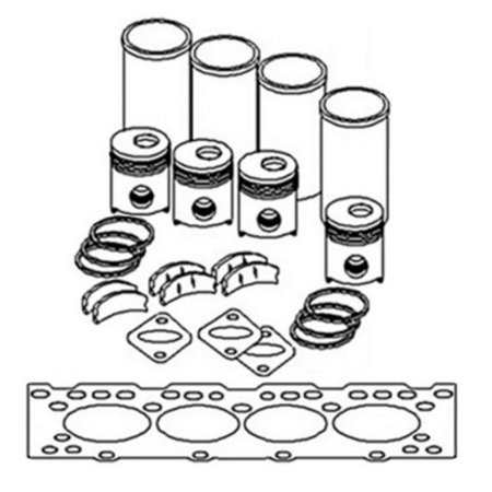 RAParts .020 Major Engine Overhaul Kit Fits 203 205 ENP30-0036 OK301