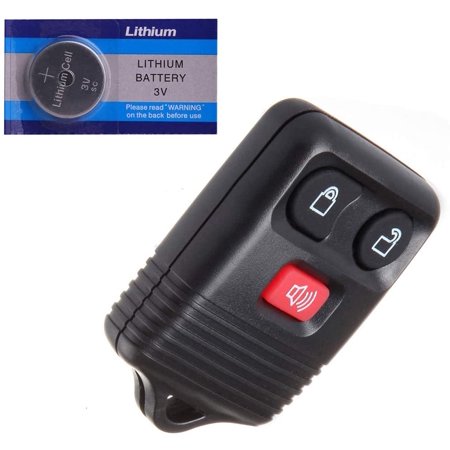 CCIYU X 1 Flip Key Fob 3 Buttons Replacement for 01 02 03 04 05 06 07 08 09 10 11 12 13 14 for Mazda for Mercury for Ford for Lincoln Series with FCC 
