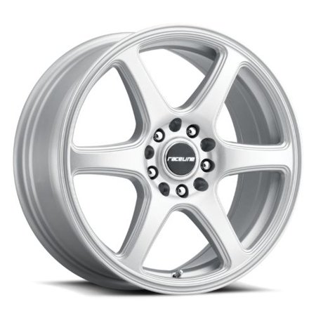 Raceline 146S-MATRIX 18  Cast Aluminum Wheel  MATRIX SILVER 18X8 5X100/5X114.3 +40mm Fits Select: 2012-2016 HONDA CIVIC LX  2020-2023 TOYOTA COROLLA L