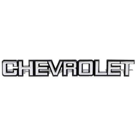 Auto Metal Direct 999-4081-91 Tailgate Emblem 1981-1987 Chevy C/K Pickup Truck W