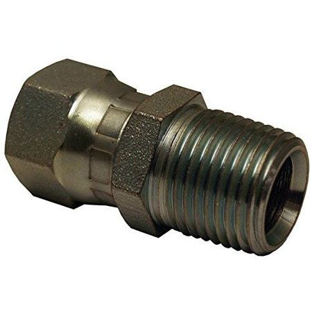 New Apache 39039202 Hydraulic Hose Adapter  1/2  MP X 1/2  Female JIC (Style 6505)