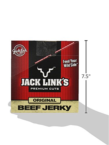 Jack Link's Beef Jerky, Original, 1.5-Ounce Bags (Pack of 10) thumbnail
