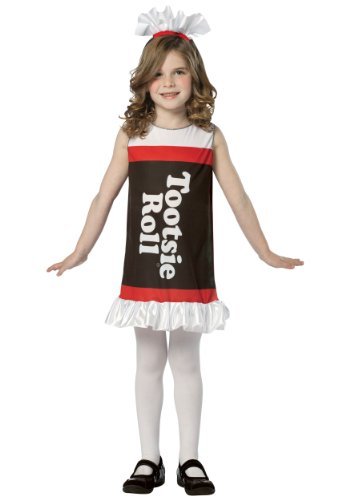Rasta Imposta Tootsie Roll Ruffle Dress, 7-10 Size: Medium 7-10 Color: Brown, Model: 4009-710, Toys & Play