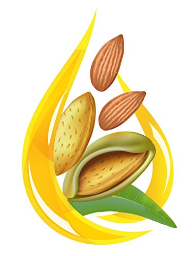 Premium Sweet Almond Oil 16 Oz. from Select Farms in the USA and Italy. 100% Pure and Natural Moisturizing Oil for Skin, Face, Hair and Nails - Smooth thumbnail