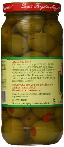 Mezzetta Imported Spanish Queen Martini Olives, 10 Ounce thumbnail