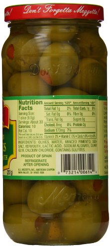 Mezzetta Imported Spanish Queen Martini Olives, 10 Ounce thumbnail
