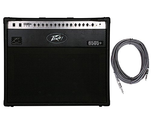 Peavey 6505+ 112 Tube Guitar Combo Amplifier 60w with Peavey PV 20' Inst Cable