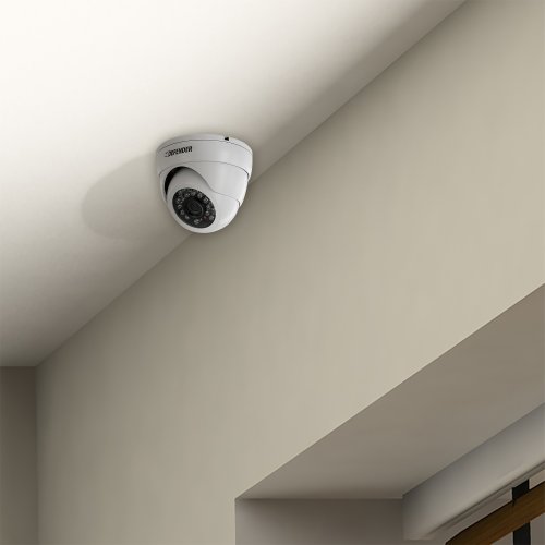 Defender  Pro 4 Pack 800TVL Ultra High Resolution 960H Indoor/Outdoor Dome Security Camera,21320 thumbnail