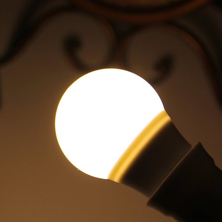E27 5w 10LED 3535 SMD Cover Light Lamp Bulb AC 85-265V Warm White Lamp