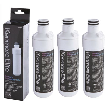 Kenmore 469980 Refrigerator Water Treatment Filter ADQ74793502 (3 Pack)