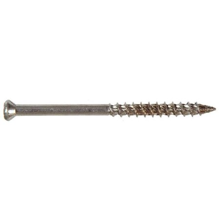 Hillman Fasteners 48642 Stainless-Steel Star Drive Trim Screw  3  X #8  1 Lb  Each