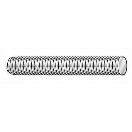 45988 1/4 -20 X 1-1/4  Plain 304 Stainless Steel Fully Threaded