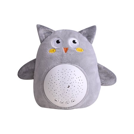 YIDEDE Projector Projection Night Light Plush Toys Doll Baby with Music for Gifts Household Daily Necessities Piggy/Hedgehog/Owl/Polar Bear Bedside La