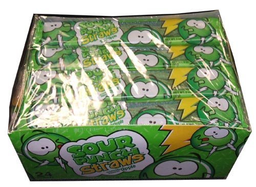 Sour Punch Straws Blue Razamatazz 24/2oz and Jack Link Beef Jerky Original - Bag 2.85oz thumbnail