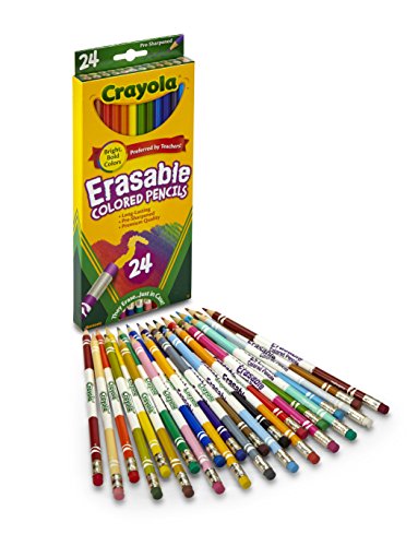 Crayola 24 Ct Erasable Colored Pencils(Discontinued by Manufacturer)