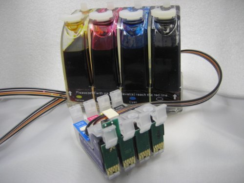 Gigablock CIS CISS Continuous Ink Supply System for Epson Expression XP 200 XP 300 XP 400 WF-2530 WF-2540