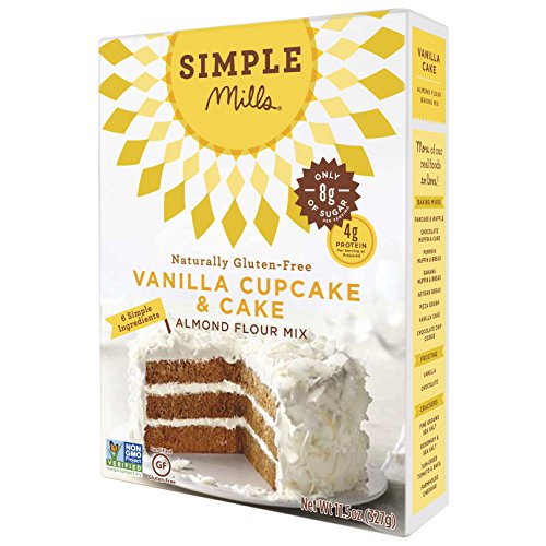 Simple Mills Vanilla Cake Baking Mix, 11.5 Ounce Boxes (Pack of 3) thumbnail